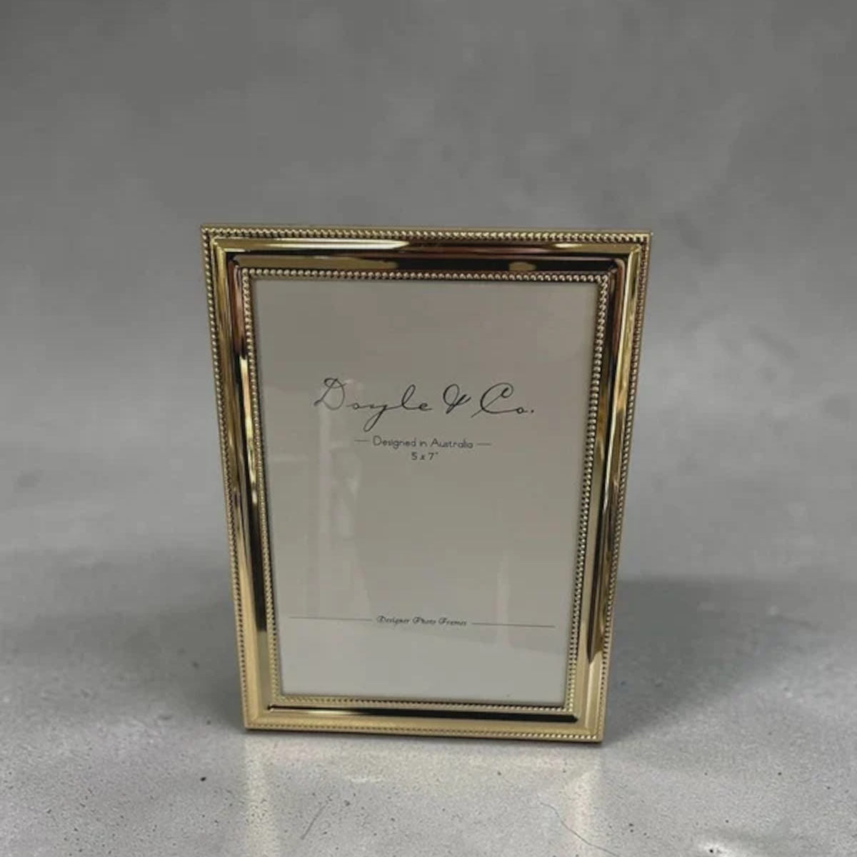 Flair Decadence Single Bead Frame Gold