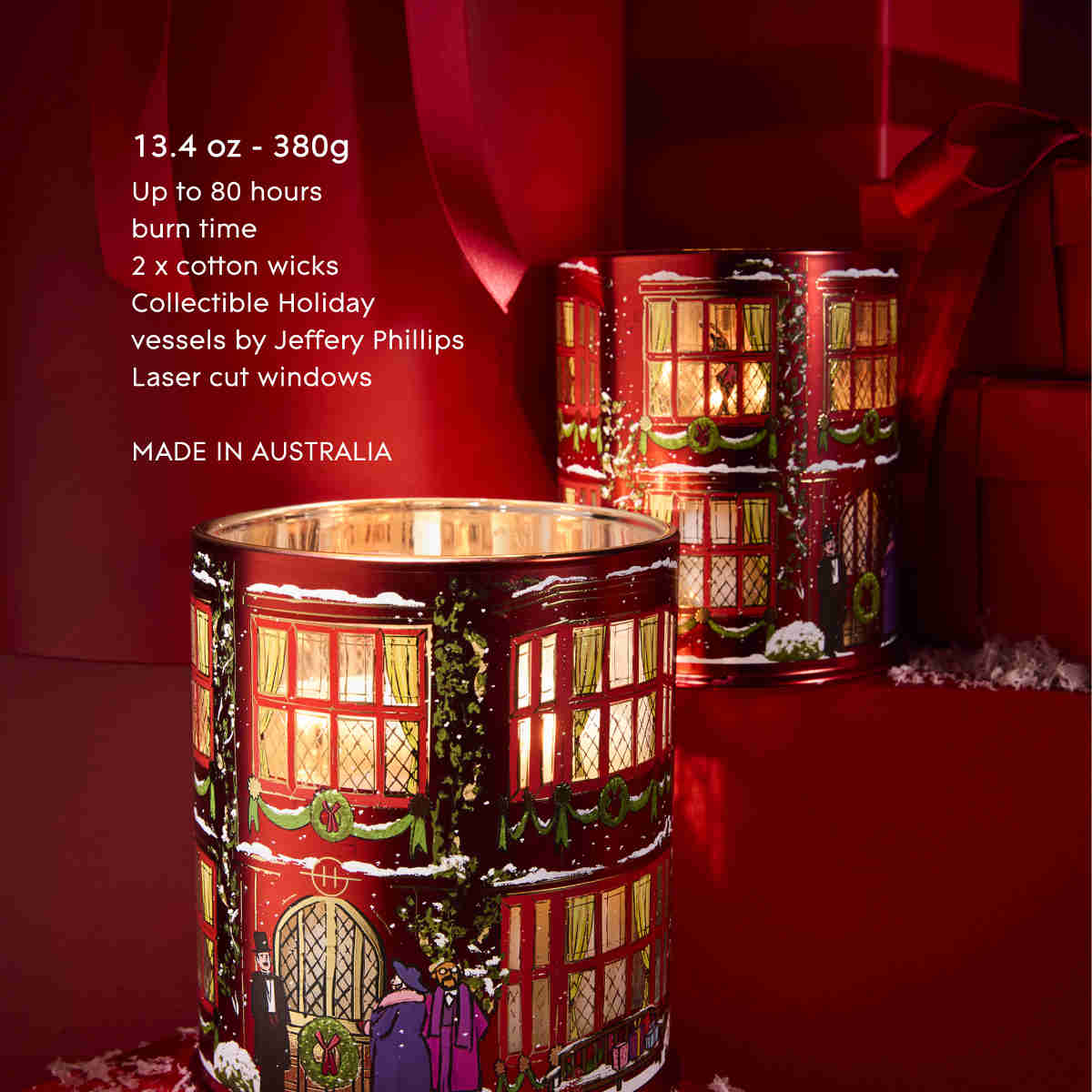 Glasshouse Fragrances Night before Christmas 2026 Scented Candle 380g | Minimax