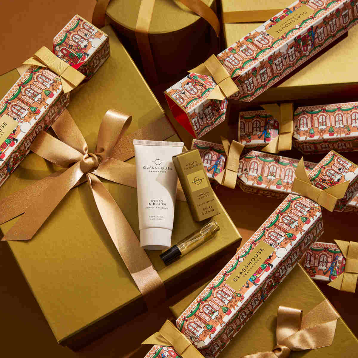 Glasshouse Fragrances Kyoto in Bloom Christmas Bon Bon 2026 Eau de Parfum and Body Lotion | Minimax
