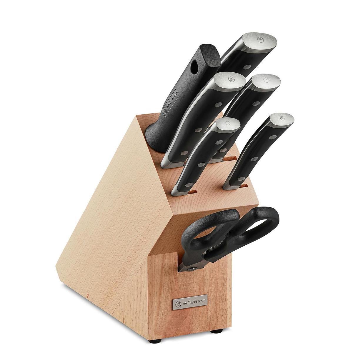 Wusthof Classic Ikon 8 Piece Knife Block Set