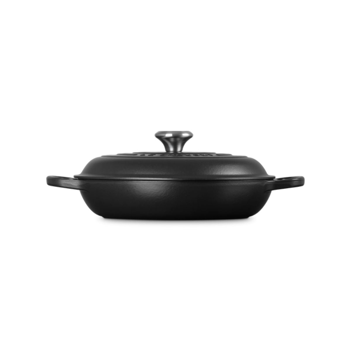 Le Creuset Signature Shallow Casserole Satin Black 28cm