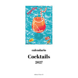 The Paperie Cocktails 2027 Slim Wall Calendar | Minimax