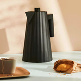 Alessi Plissé Electric Kettle Black 1.7L | Minimax