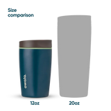 Owala SmoothSip Slider Water Bottle Moonlit Shadow 355ml