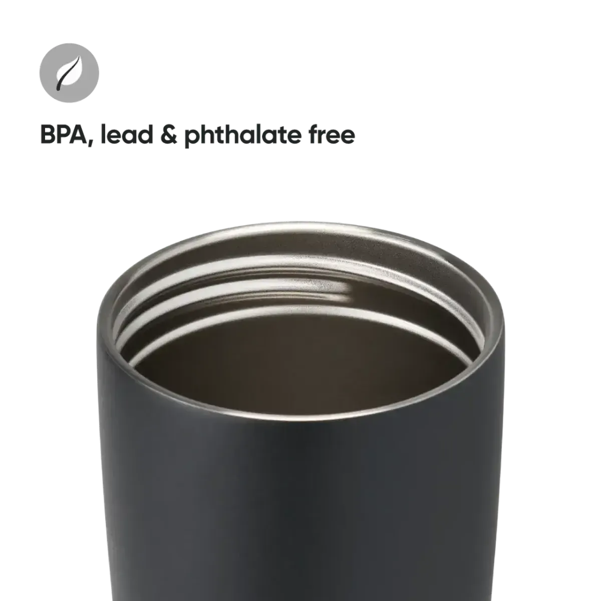 Owala SmoothSip Slider Water Bottle Very Dark Black 355ml | Minimax