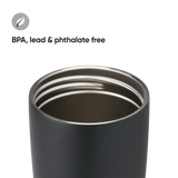 Owala SmoothSip Slider Water Bottle Very Dark Black 355ml | Minimax