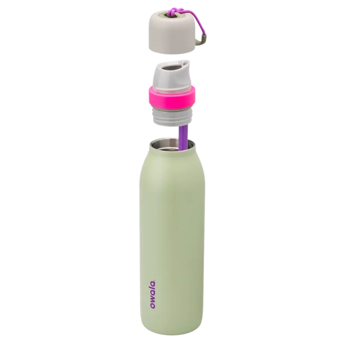 Owala FreeSip Twist Water Bottle Neo Sage 710ml