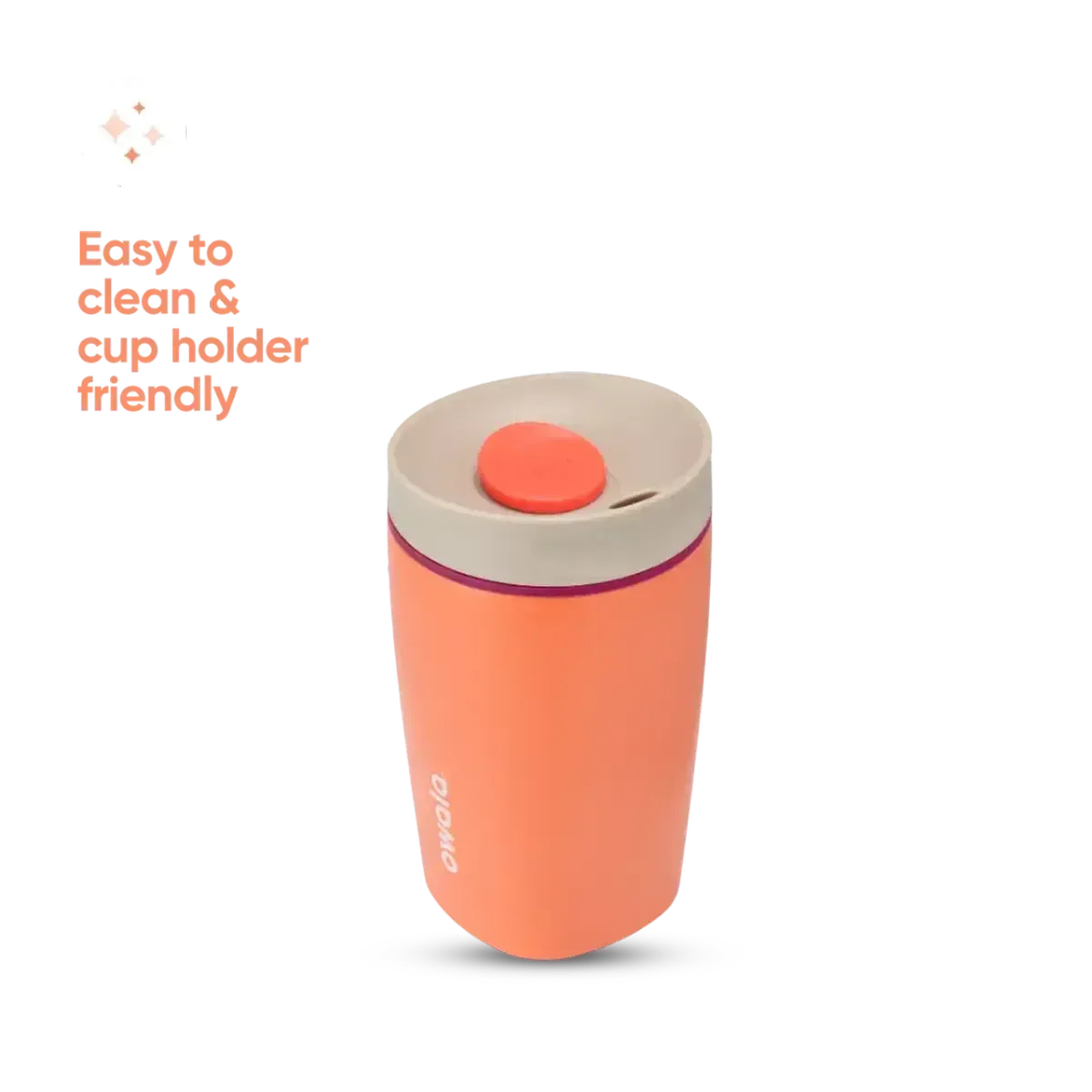 Owala SmoothSip Slider Water Bottle Campfire 355ml