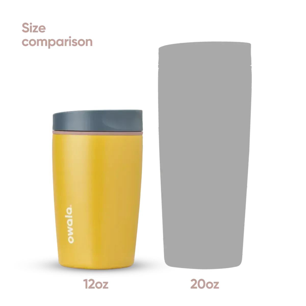 Owala SmoothSip Slider Water Bottle Golden Quest 355ml | Minimax