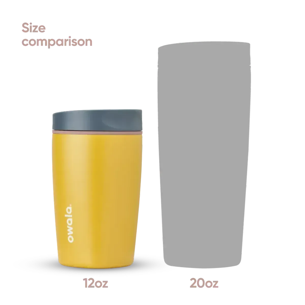 Owala SmoothSip Slider Water Bottle Golden Quest 355ml | Minimax