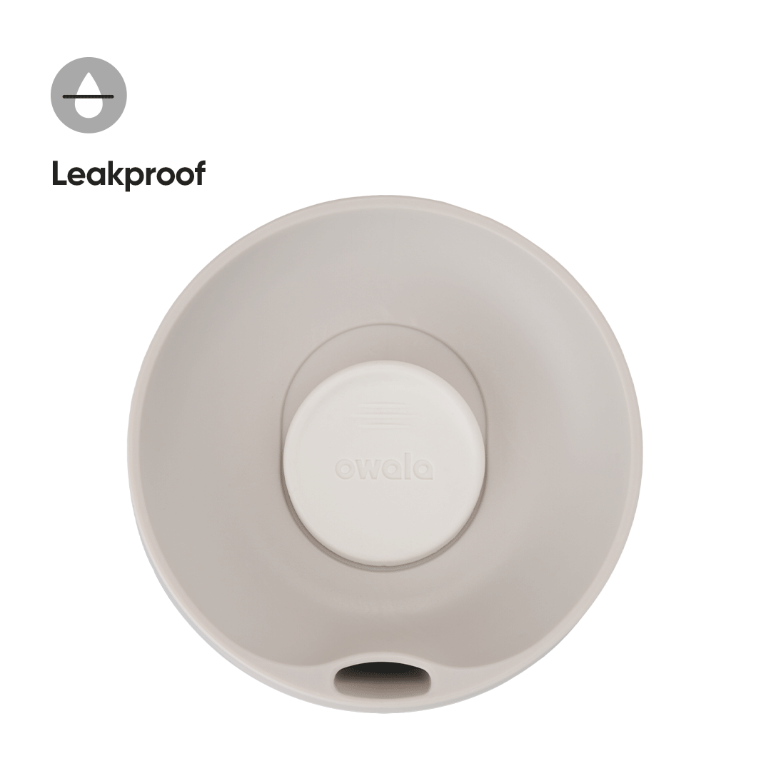 Owala SmoothSip Slider Water Bottle Shy Marshmallow 355ml | Minimax