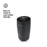 Owala SmoothSip Slider Water Bottle Very Dark Black 355ml | Minimax