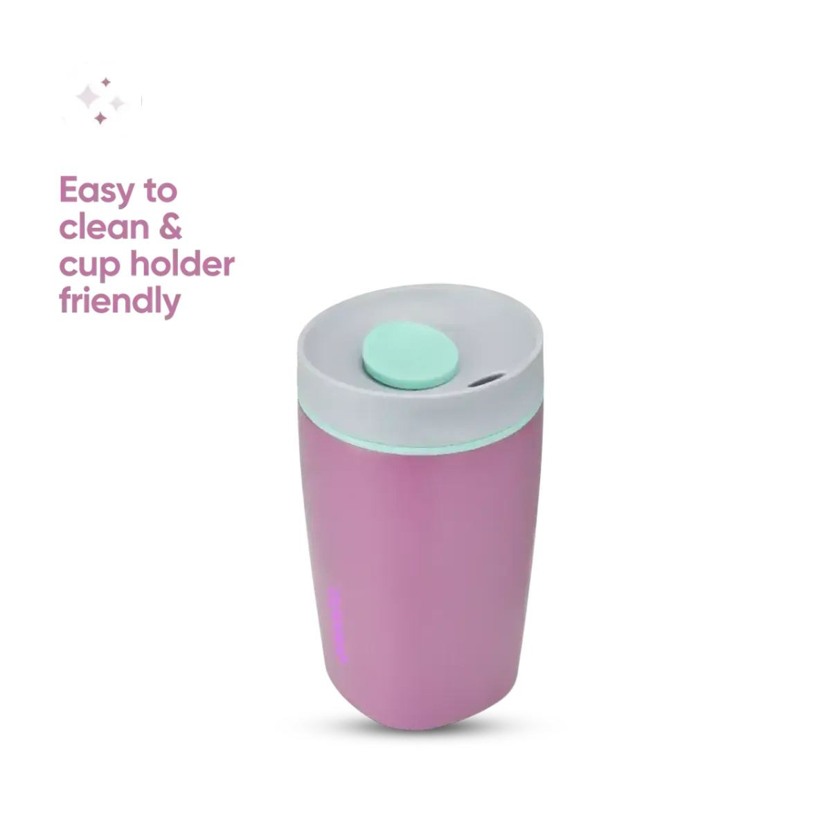 Owala SmoothSip Slider Water Bottle Plum Perfect 355ml | Minimax