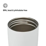 Owala SmoothSip Slider Water Bottle Shy Marshmallow 355ml | Minimax