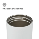 Owala SmoothSip Slider Water Bottle Shy Marshmallow 355ml | Minimax