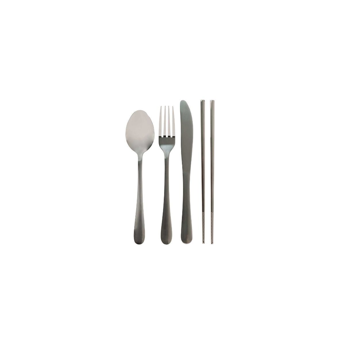 Saltwater Travel Cutlery With Pouch Sky Blue Set of 5
