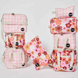 Kollab Lunch Bag Candy Pink Check | Minimax