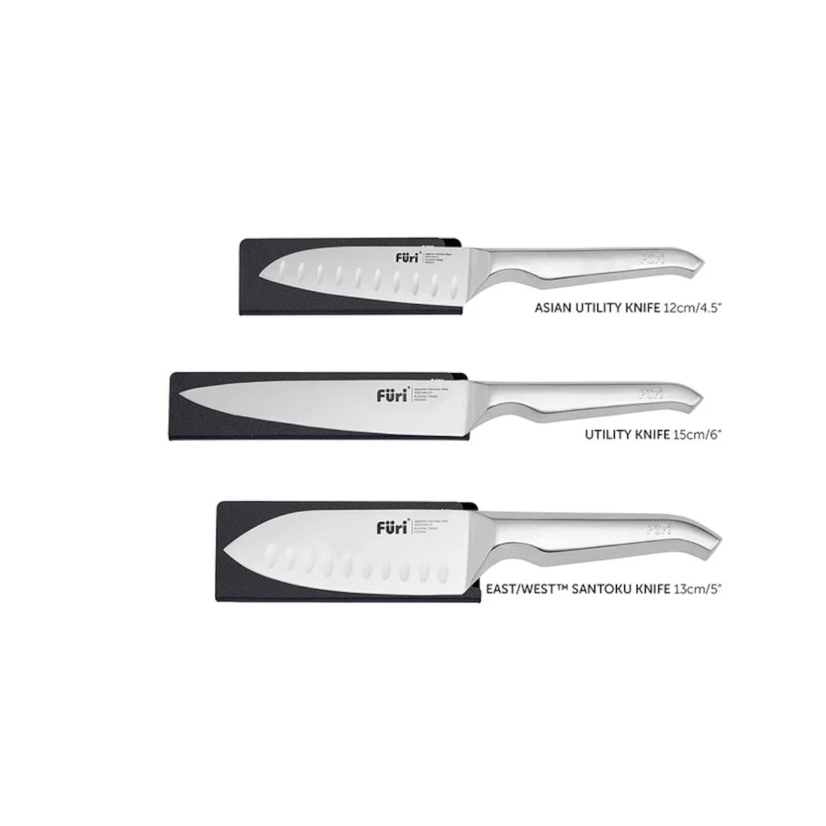 Furi Value Starter Knife Set 3 Piece | Minimax