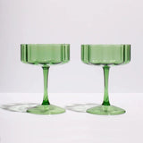 Fazeek Wave Coupe Green 250ml Set of 2