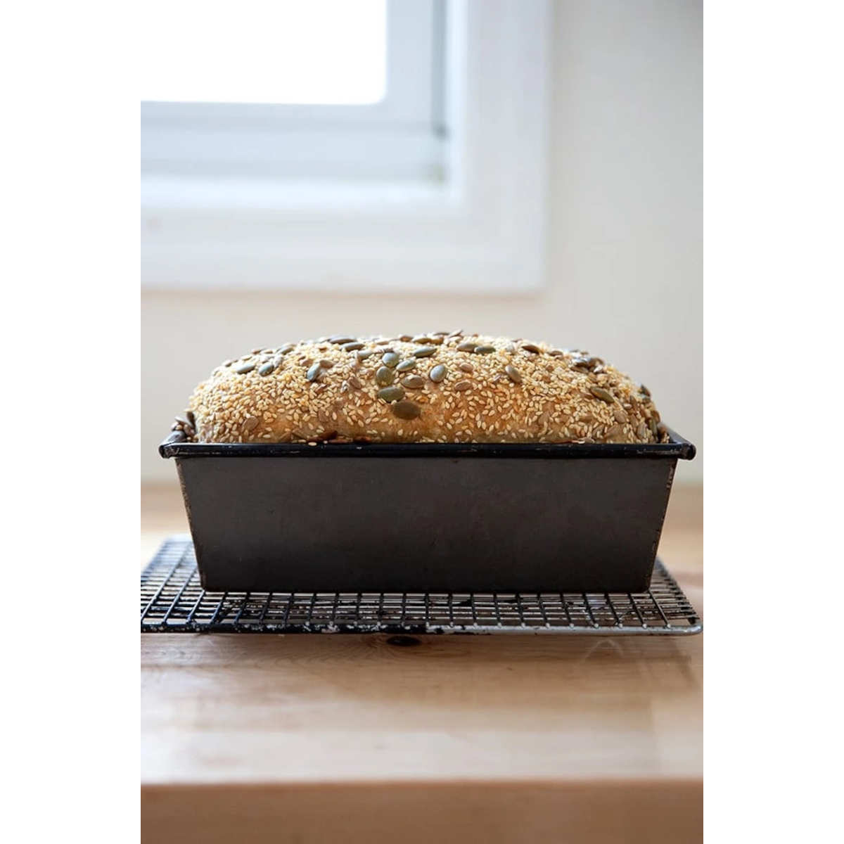 Brunswick Bakers Enamel Coating Cast Iron Bread Loaf Baking Pan | Minimax