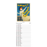 The Paperie Toscana 2027 Slim Wall Calendar | Minimax