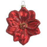 Flower Decoration Red/Gold 10cm | Minimax
