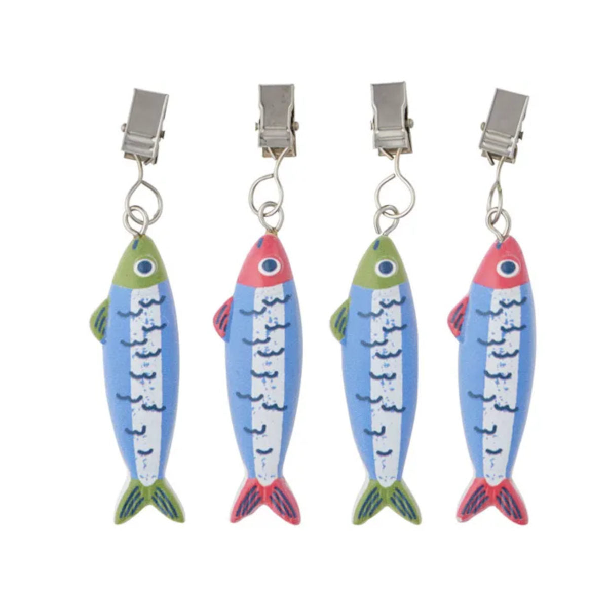 Assemble Fish Tablecloth Weights 11.5x2.5x1cm (Set of 4)