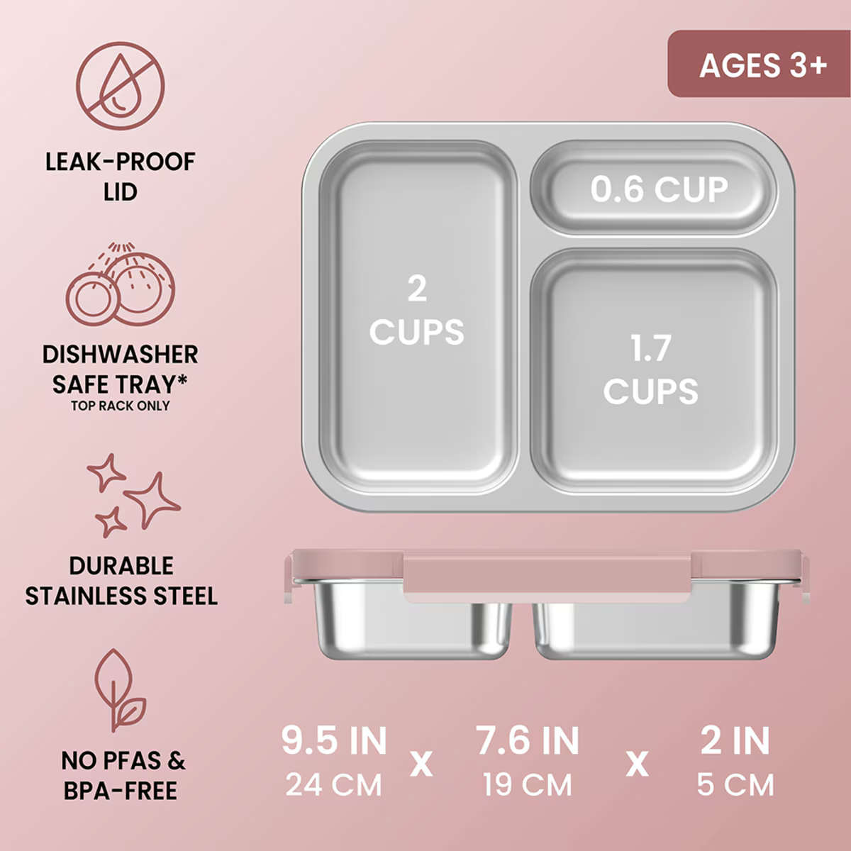 Bentgo Stainless Steel Lunch Box | Minimax