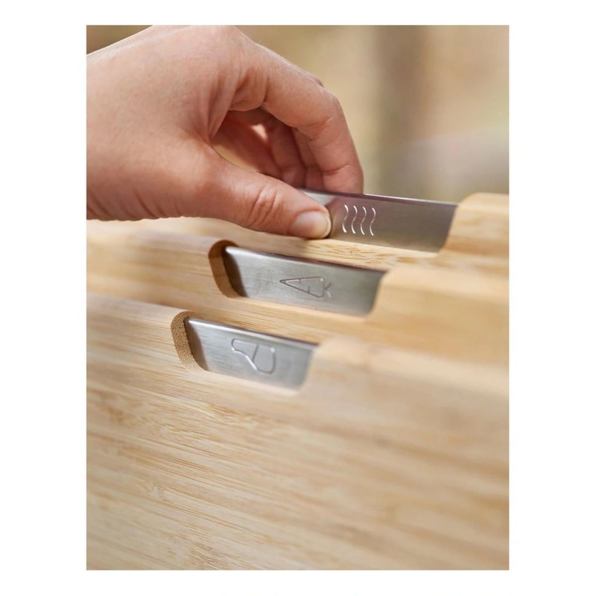 Joseph Joseph Nest Bamboo Chopping Board Set