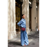 Base Supply Cloud Burgundy Crossbody Bag Mini Base