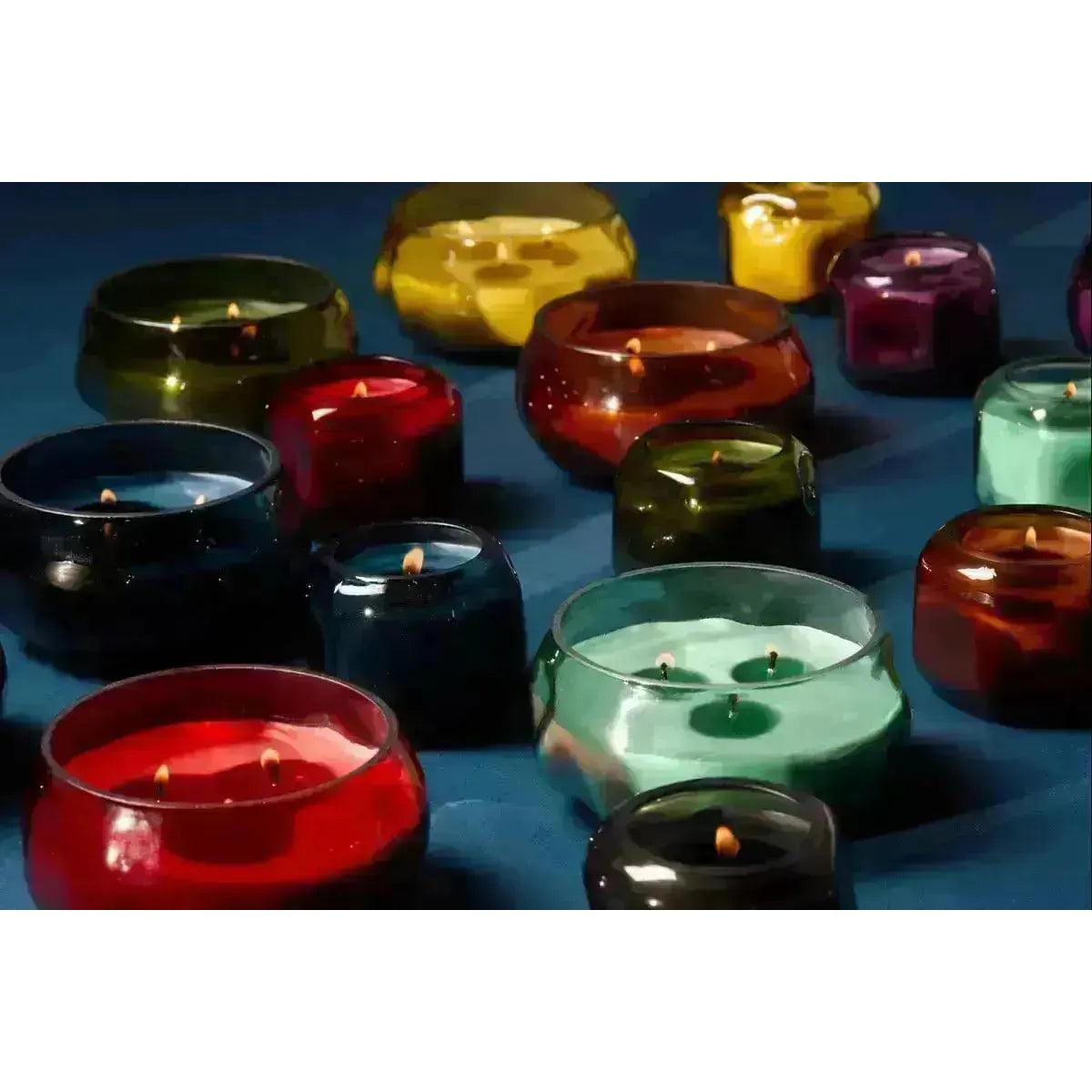Paddywax Basalt Green Glass Candle  283g - Wild Fig & Cedar | Minimax