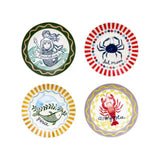Porto Nautilus Side Plates Assorted 20cm (Set of 4) | Minimax