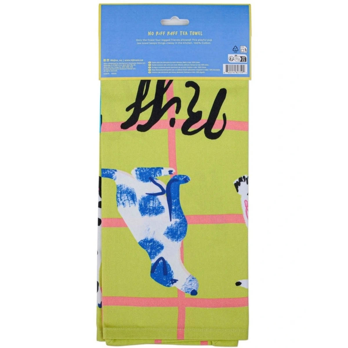 Hijinx No Riff Raff Tea Towel | Minimax