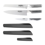Global Knife Set with Bonus Knife Guards 3 Piece | Minimax