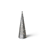 Noel LED Cone Tree Silver 20 Lights 40cm