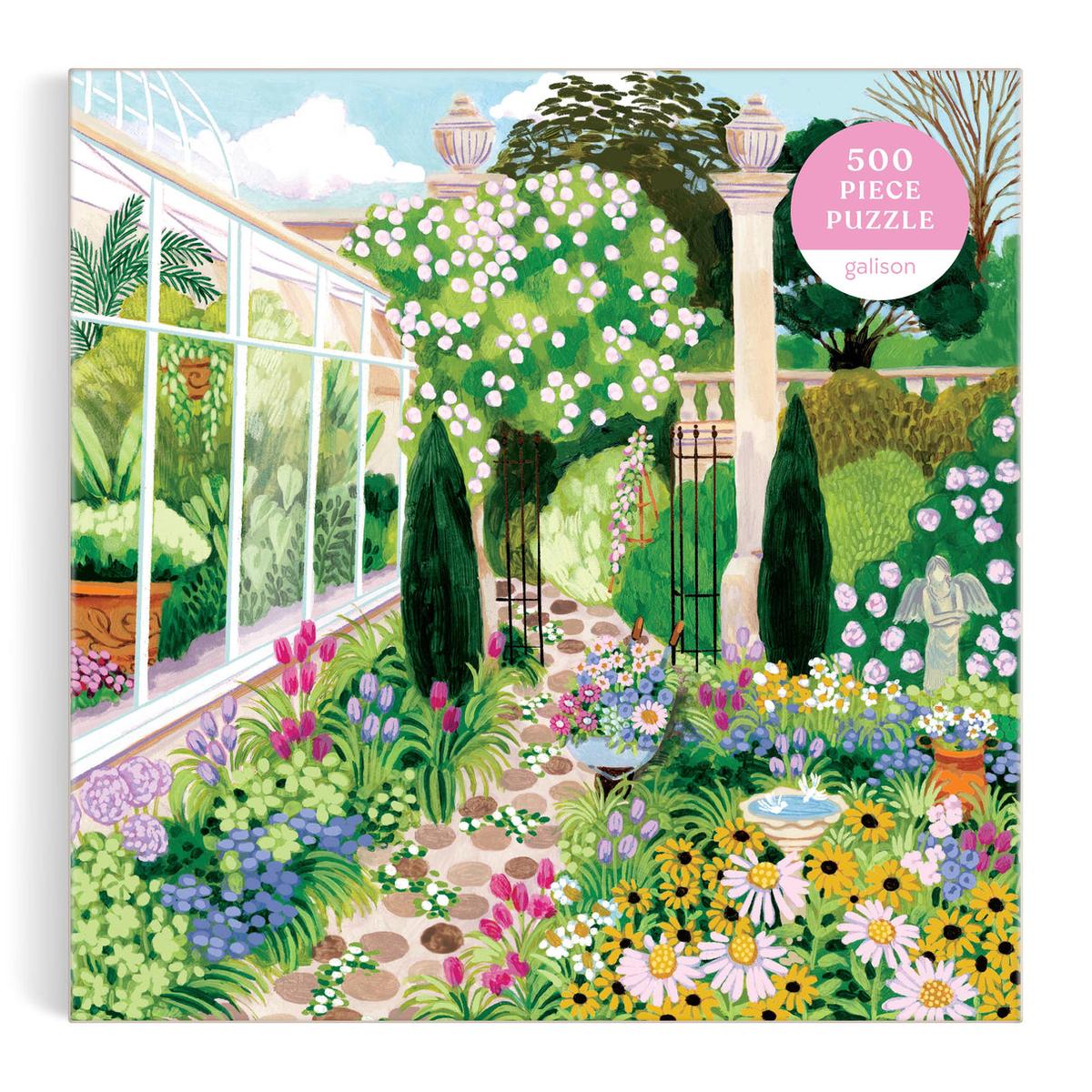 Galison Evergreen Gardens Puzzle 500 Piece | Minimax
