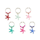 Avanti Star Fish Wine Charms Set of 6 |  Minimax