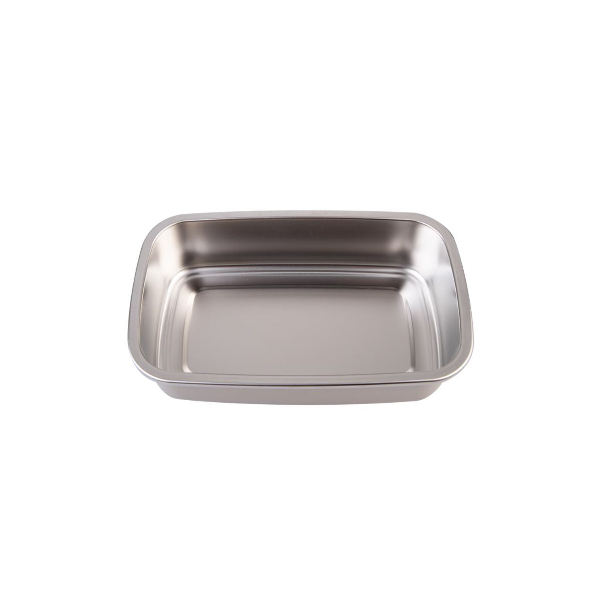 Oasis Microwave Safe Rectangular Stainless Steel Container Oat 700ml