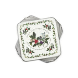 Portmeirion Holly & Ivy Coaster Set of 6 | Minimax