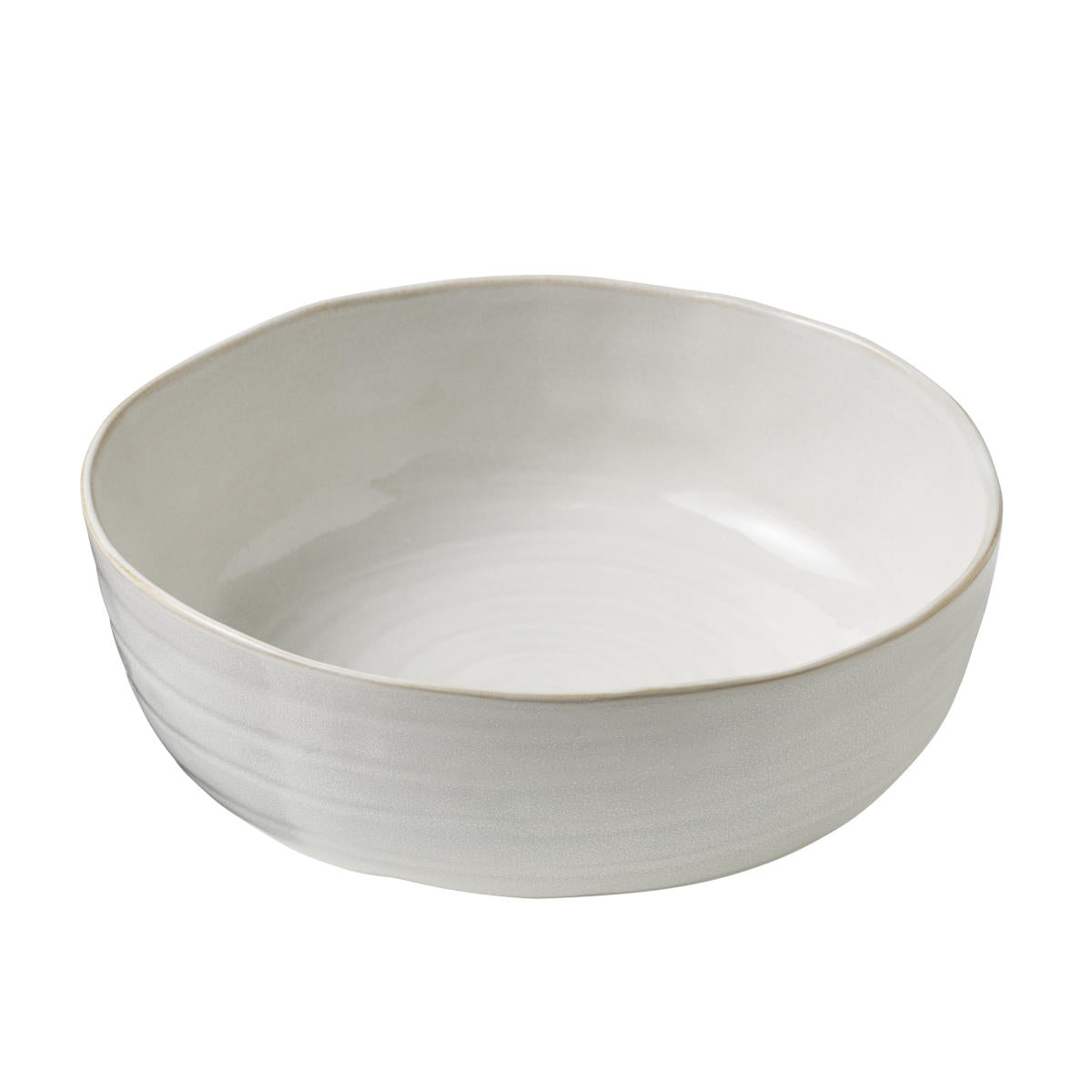 Casero Swirl Linen Serving Bowl 25cm