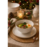 Casero Swirl Linen Noodle Bowl 18cm
