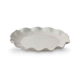 Madras Link Sullivan Wavy Round Platter White Large 36cm | Minimax