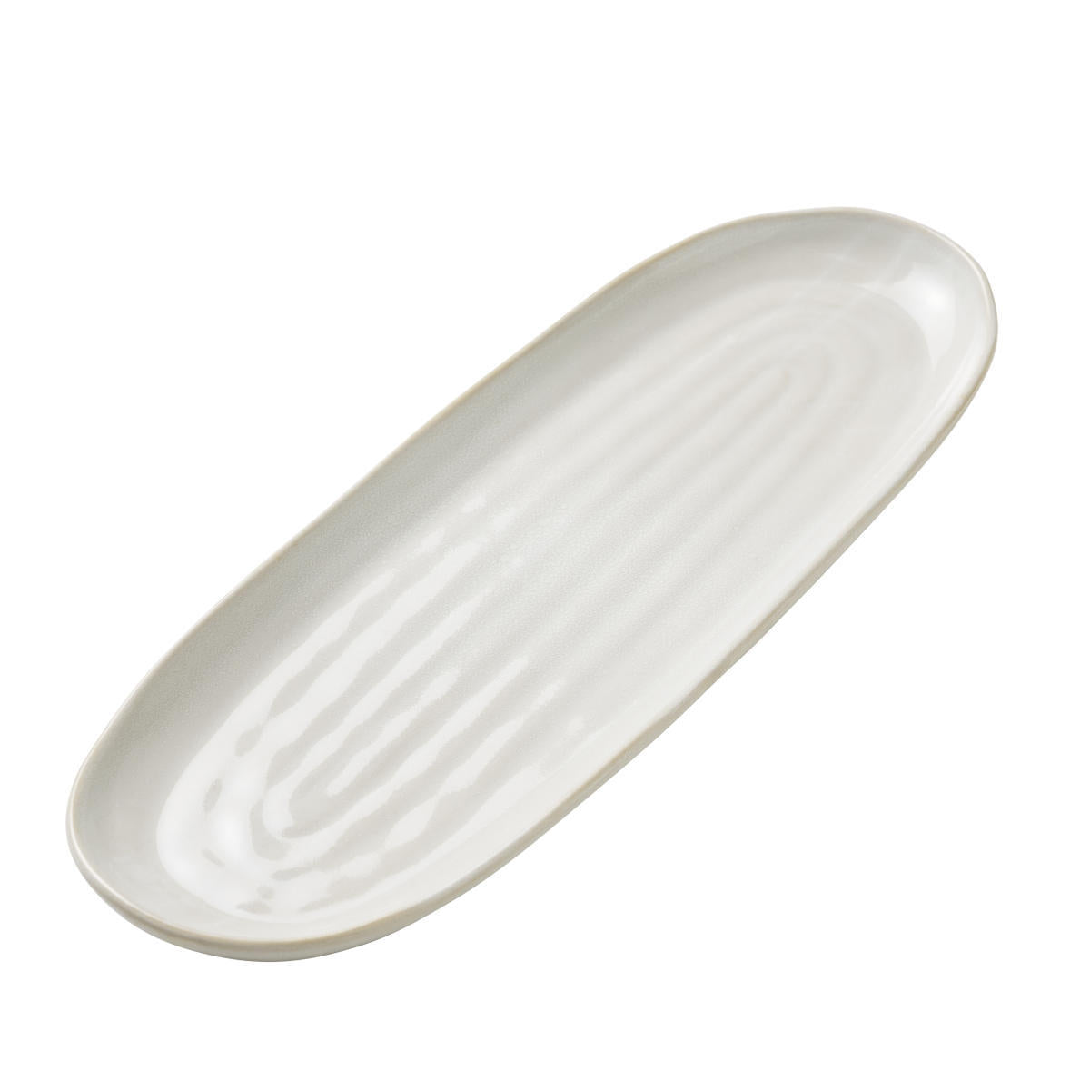 Casero Swirl Serving Platter Oval 35x12cm