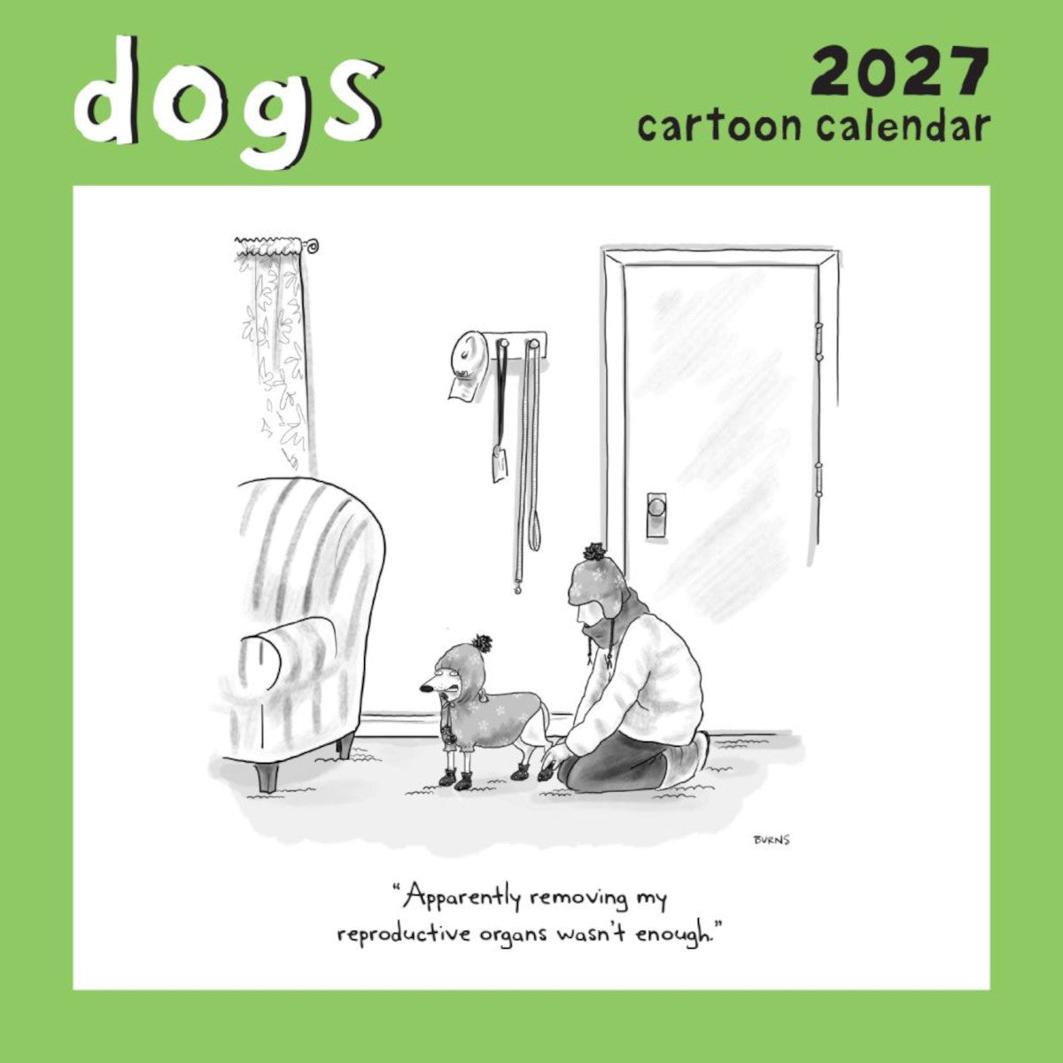 The New Yorker Dogs Calendar 2027 30 x 30cm | Minimax
