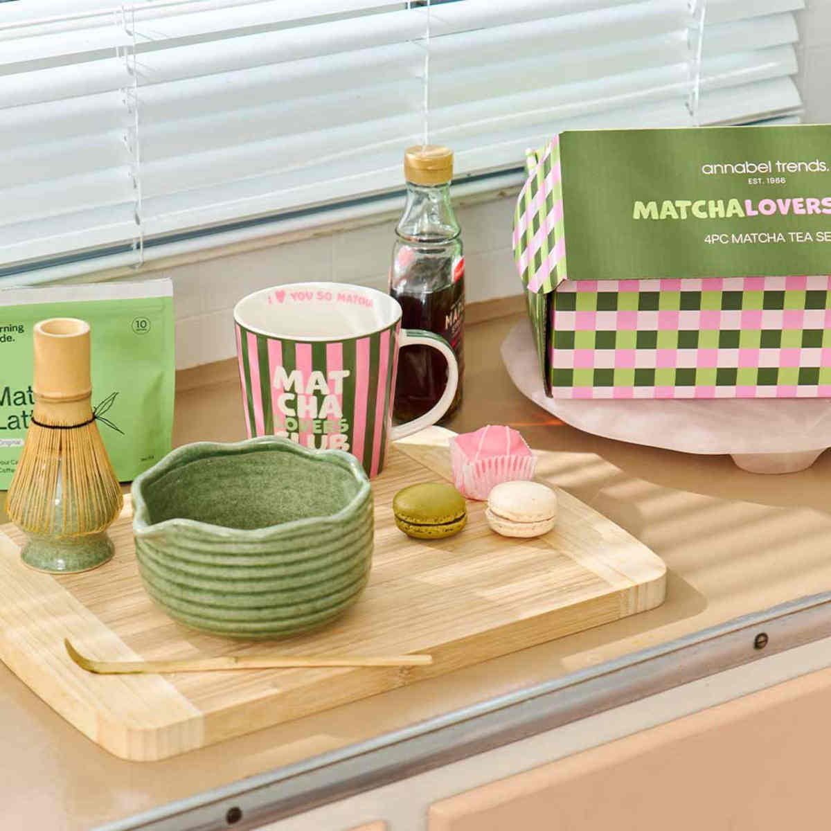 Annabel Trends Matcha Tea Set 4 Piece | Minimax