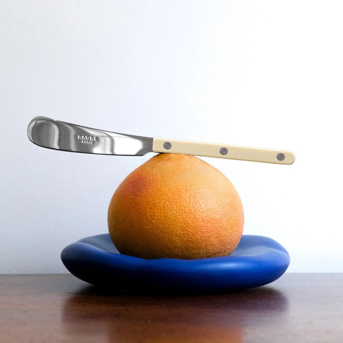 Sabre Paris Bistrot Solid Butter Knife Ivory