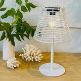 Cali Solar Table Lamp White 63 x 43 x 20cm | Minimax