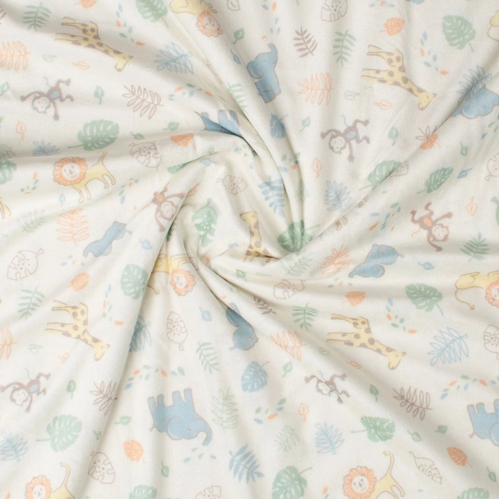 Little Linen Savanna Giraffe Snuggle Blanket | Minimax