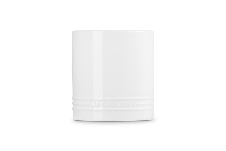 Le Creuset Stoneware Signature Utensil Jar White 1.1L | Minimax