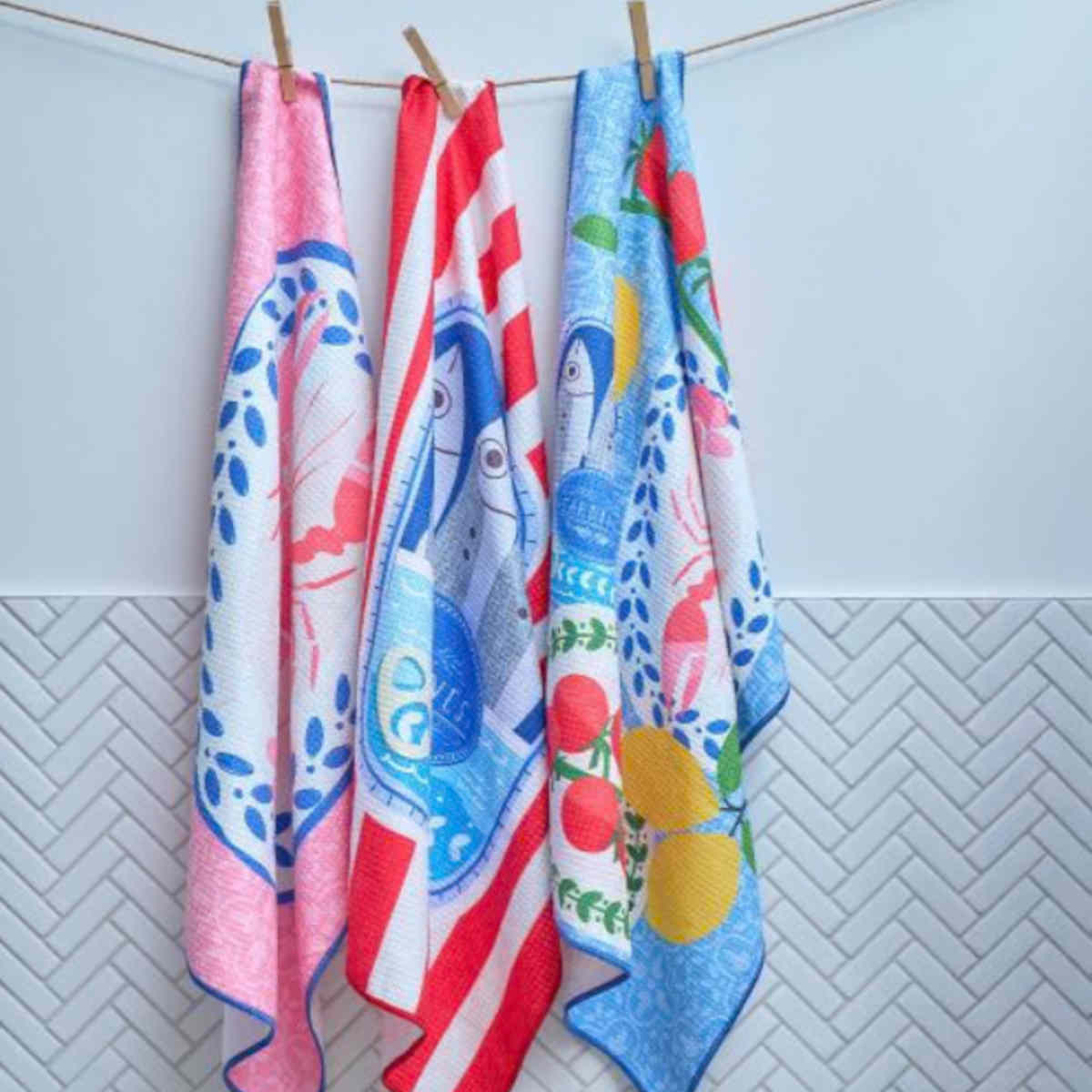 Annabel Trends Taste of Sicily Tea Towel | Minimax